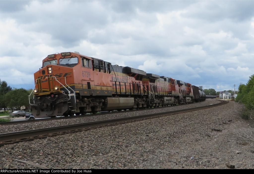 BNSF 6739 East